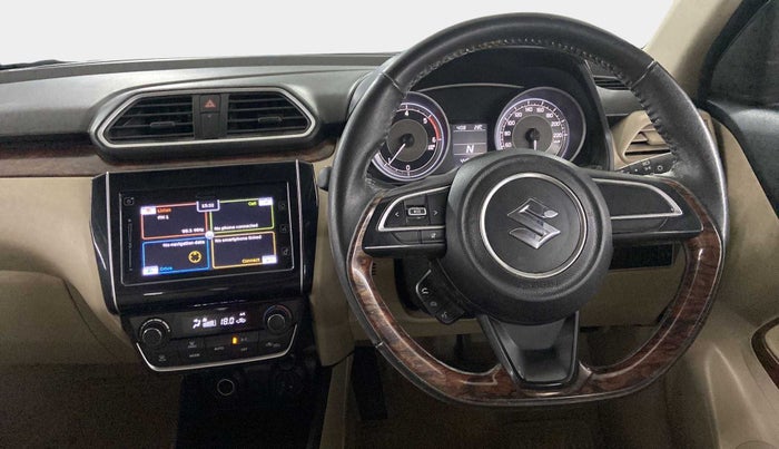 2019 Maruti Dzire ZDI PLUS AMT, Diesel, Automatic, 45,449 km, Steering Wheel Close Up
