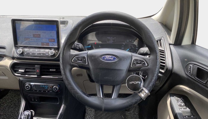 2019 Ford Ecosport TREND+ 1.5L DIESEL, Diesel, Manual, 56,871 km, Steering Wheel Close Up