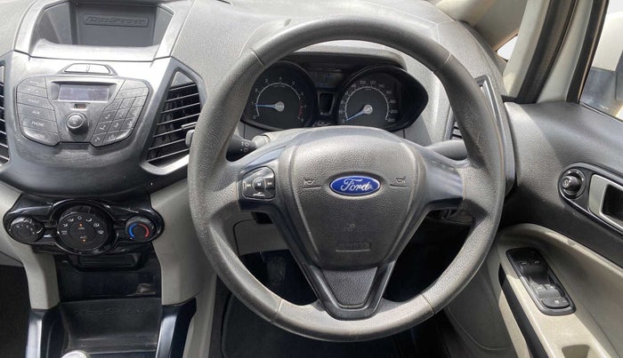 2017 Ford Ecosport TREND 1.5L PETROL, Petrol, Manual, 77,492 km, Steering Wheel Close Up
