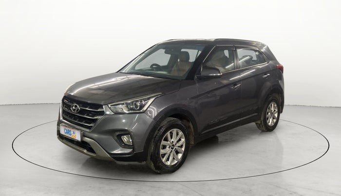 2018 Hyundai Creta SX 1.6 PETROL, Petrol, Manual, 65,148 km, Left Front Diagonal