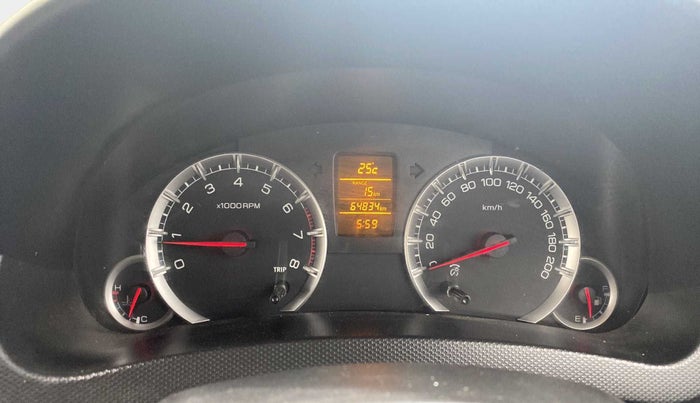 2016 Maruti Swift ZXI, Petrol, Manual, 64,824 km, Odometer Image