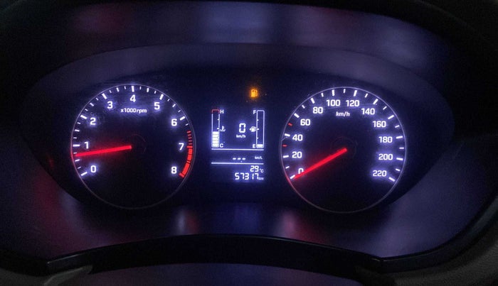 2018 Hyundai Elite i20 MAGNA EXECUTIVE 1.2, Petrol, Manual, 57,295 km, Odometer Image