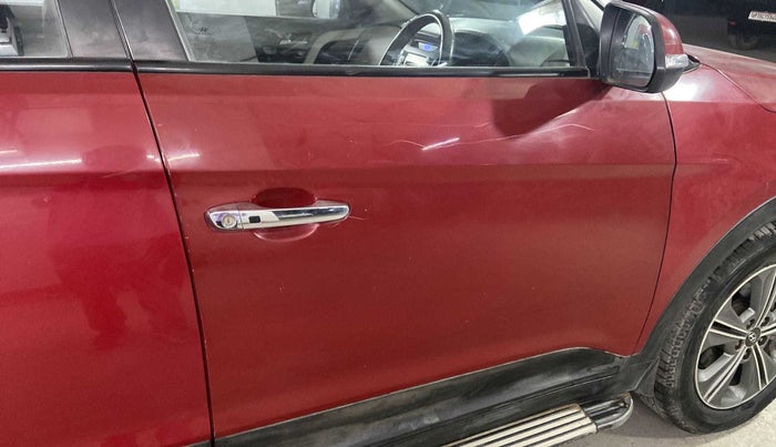 2017 Hyundai Creta SX PLUS AT 1.6 PETROL, Petrol, Automatic, 31,687 km, Driver-side door - Minor scratches