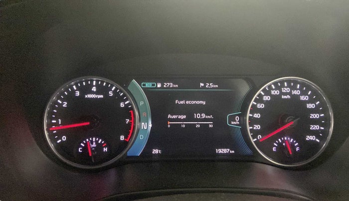 2019 KIA SELTOS GTX PLUS DCT 1.4 PETROL, Petrol, Automatic, 19,286 km, Odometer Image