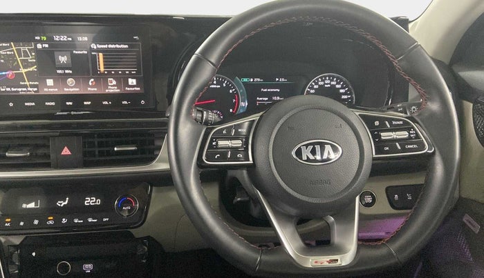 2019 KIA SELTOS GTX PLUS DCT 1.4 PETROL, Petrol, Automatic, 19,286 km, Steering Wheel Close Up