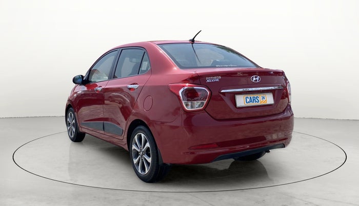 2014 Hyundai Xcent SX AT 1.2 (O), Petrol, Automatic, 50,432 km, Left Back Diagonal
