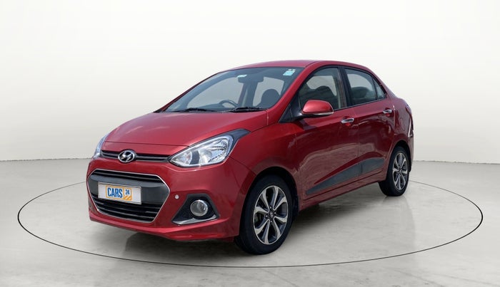 2014 Hyundai Xcent SX AT 1.2 (O), Petrol, Automatic, 50,826 km, Left Front Diagonal