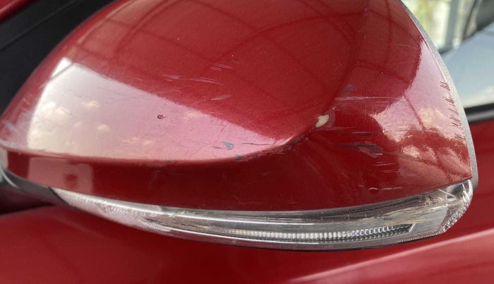 2014 Hyundai Xcent SX AT 1.2 (O), Petrol, Automatic, 50,826 km, Left rear-view mirror - Indicator light has minor damage