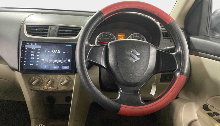 2014 Maruti Swift Dzire VXI, Petrol, Manual, 55,756 km, Steering Wheel Close Up