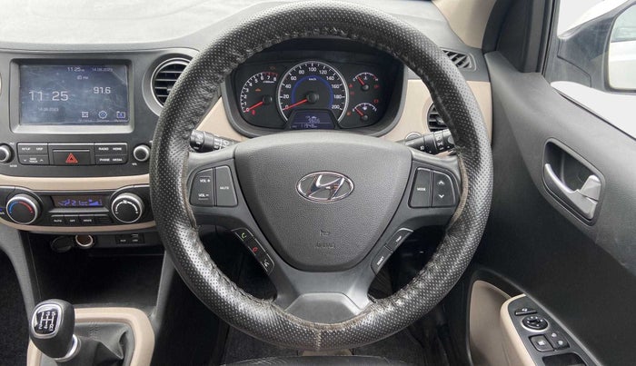 2019 Hyundai Grand i10 ASTA 1.2 KAPPA VTVT, Petrol, Manual, 11,926 km, Steering Wheel Close Up