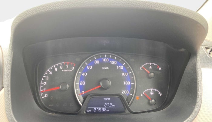 2018 Hyundai Xcent S 1.2, Petrol, Manual, 27,524 km, Odometer Image