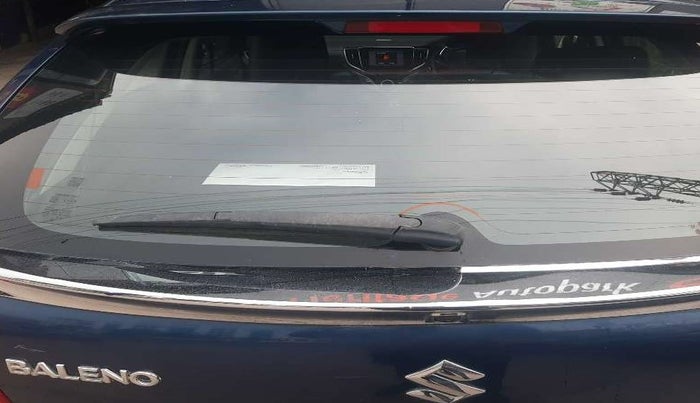 2019 Maruti Baleno ZETA PETROL 1.2, Petrol, Manual, 86,919 km, Rear windshield - Minor spot on windshield