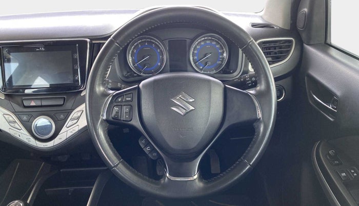 2018 Maruti Baleno ALPHA PETROL 1.2, Petrol, Manual, 47,978 km, Steering Wheel Close Up