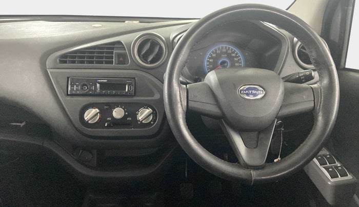 2018 Datsun Redi Go A, Petrol, Manual, 26,914 km, Steering Wheel Close Up
