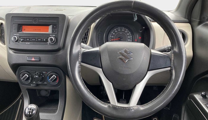 2019 Maruti New Wagon-R VXI 1.0, Petrol, Manual, 58,836 km, Steering Wheel Close Up