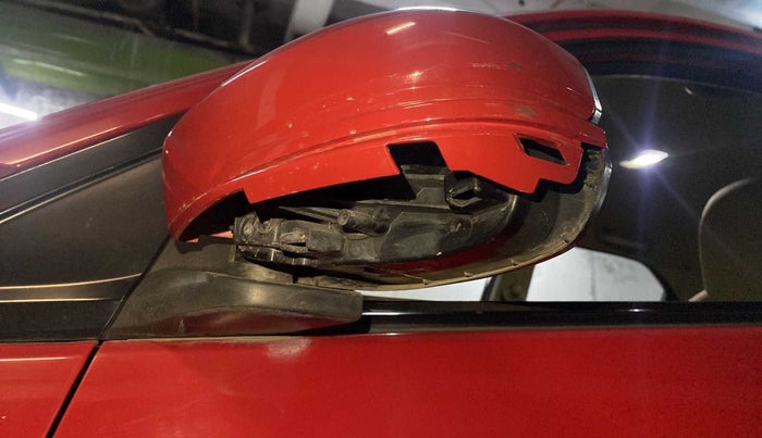 2014 Honda Brio S MT, Petrol, Manual, 87,848 km, Left rear-view mirror - Cover has minor damage