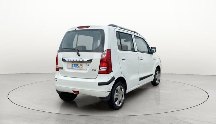 2012 Maruti Wagon R 1.0 VXI, Petrol, Manual, 96,900 km, Right Back Diagonal