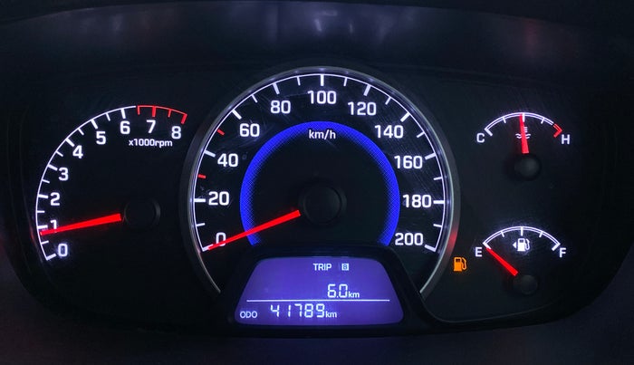 2015 Hyundai Grand i10 MAGNA 1.2 VTVT, Petrol, Manual, 42,030 km, Odometer Image
