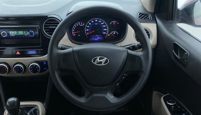 2015 Hyundai Grand i10 MAGNA 1.2 VTVT, Petrol, Manual, 42,030 km, Steering Wheel Close Up