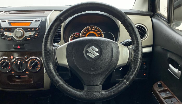2015 Maruti Wagon R 1.0 VXI, Petrol, Manual, 64,749 km, Steering Wheel Close Up