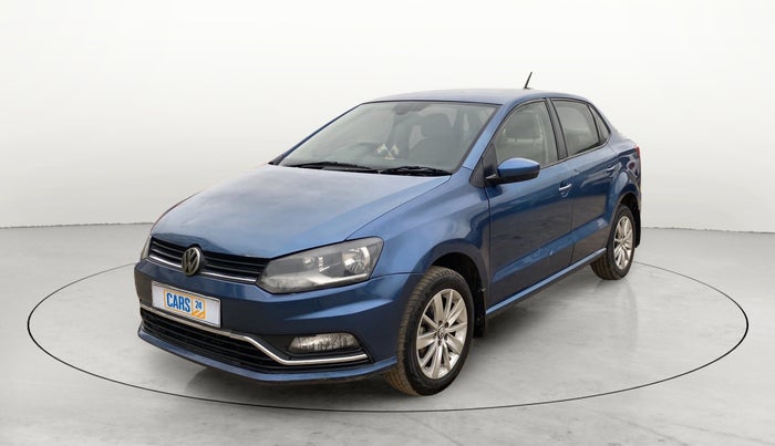 2017 Volkswagen Ameo HIGHLINE PLUS 1.5L AT 16 ALLOY, Diesel, Automatic, 81,375 km, Left Front Diagonal