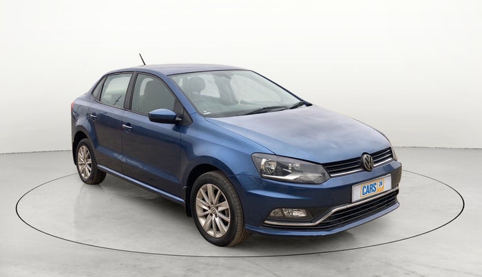 2017 Volkswagen Ameo HIGHLINE PLUS 1.5L AT 16 ALLOY, Diesel, Automatic, 81,375 km, Right Front Diagonal