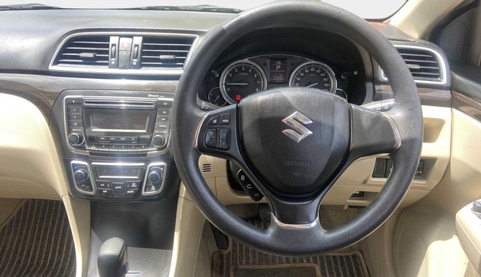 2018 Maruti Ciaz ZETA 1.4  AT PETROL, Petrol, Automatic, 25,333 km, Steering Wheel Close Up