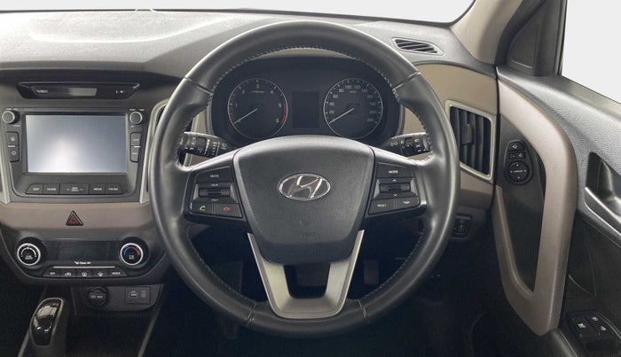 2017 Hyundai Creta SX PLUS AT 1.6 DIESEL, Diesel, Automatic, 51,893 km, Steering Wheel Close Up