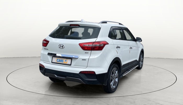 2017 Hyundai Creta SX PLUS AT 1.6 DIESEL, Diesel, Automatic, 51,893 km, Right Back Diagonal