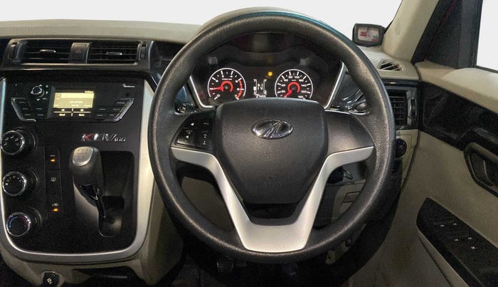 2016 Mahindra Kuv100 K8 5 STR, Petrol, Manual, 27,455 km, Steering Wheel Close Up