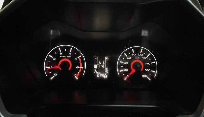 2016 Mahindra Kuv100 K8 5 STR, Petrol, Manual, 27,455 km, Odometer Image