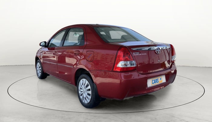 2013 Toyota Etios G, Petrol, Manual, 27,735 km, Left Back Diagonal