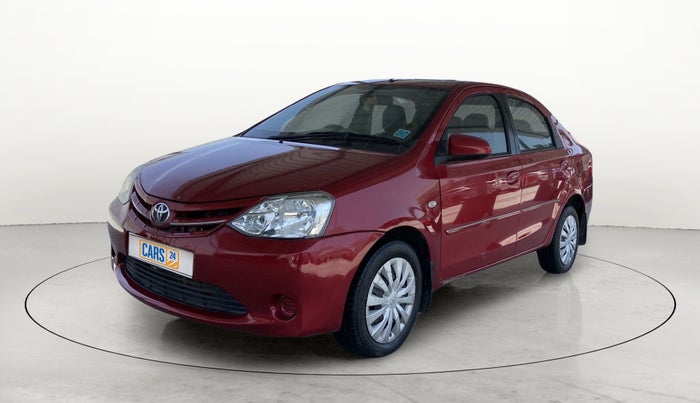 2013 Toyota Etios G, Petrol, Manual, 27,735 km, Left Front Diagonal