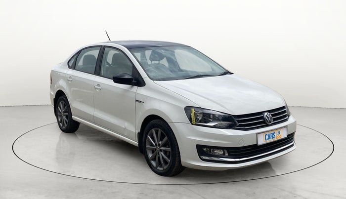 2019 Volkswagen Vento HIGHLINE PLUS 1.2 AT 16 ALLOY, Petrol, Automatic, 45,744 km, Right Front Diagonal