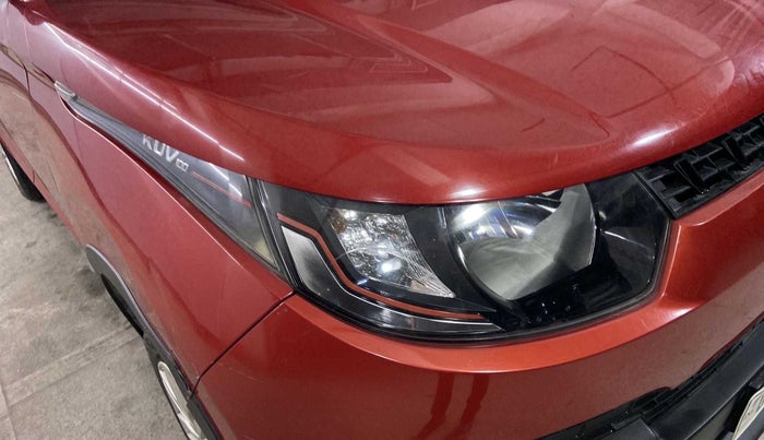 2016 Mahindra Kuv100 K4 6 STR, Petrol, Manual, 53,367 km, Right headlight - Minor scratches
