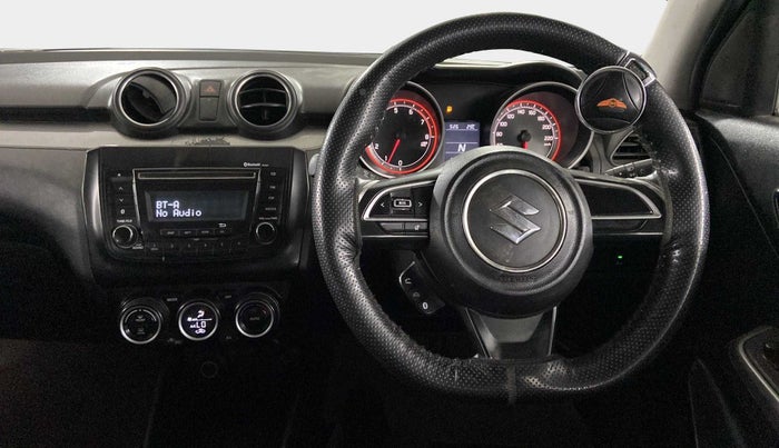 2018 Maruti Swift ZXI AMT, Petrol, Automatic, 1,11,791 km, Steering Wheel Close Up