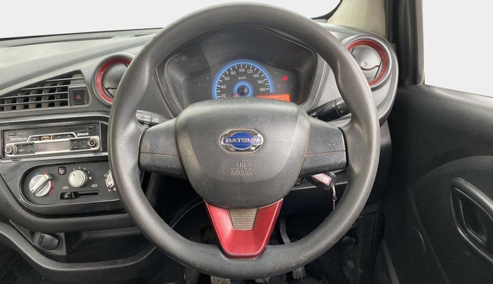2016 Datsun Redi Go S, Petrol, Manual, 51,147 km, Steering Wheel Close Up