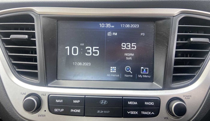2018 Hyundai Verna 1.6 CRDI SX, Diesel, Manual, 49,792 km, Infotainment system - GPS Card not working/missing