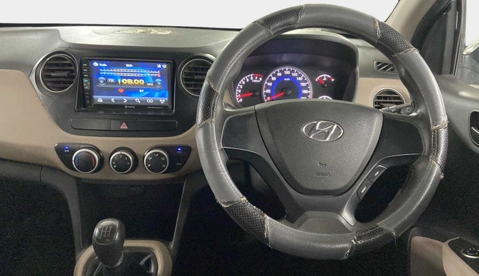 2017 Hyundai Grand i10 MAGNA 1.2 KAPPA VTVT, Petrol, Manual, 76,306 km, Steering Wheel Close Up