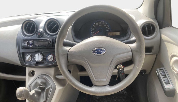2016 Datsun Go A, Petrol, Manual, 31,316 km, Steering Wheel Close Up