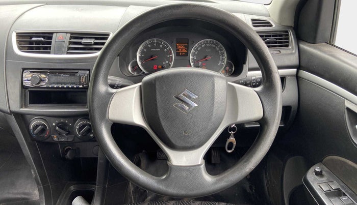 2013 Maruti Swift VXI, Petrol, Manual, 79,055 km, Steering Wheel Close Up