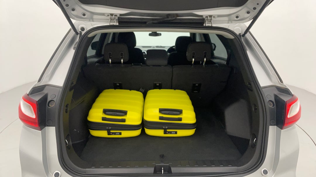 Boot Inside View with Luggage