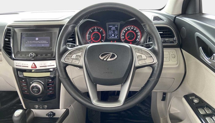 2019 Mahindra XUV300 W8 (O) 1.5 DIESEL AMT, Diesel, Automatic, 1,20,880 km, Steering Wheel Close Up