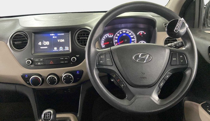 2019 Hyundai Grand i10 SPORTZ 1.2 KAPPA VTVT, Petrol, Manual, 28,538 km, Steering Wheel Close Up