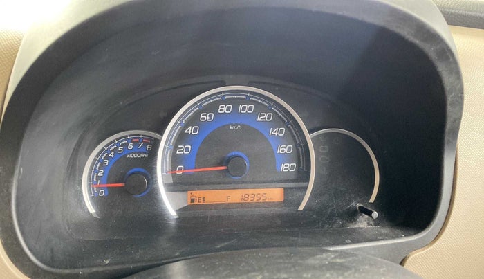 2017 Maruti Wagon R 1.0 VXI, Petrol, Manual, 18,345 km, Odometer Image