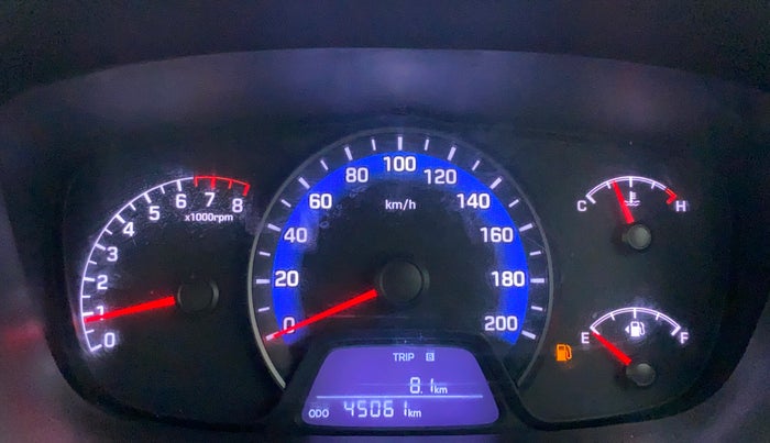 2014 Hyundai Xcent S (O) 1.2, Petrol, Manual, 45,061 km, Odometer Image