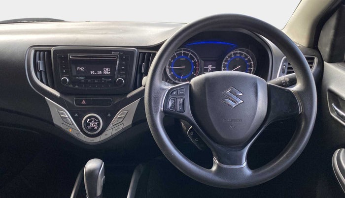 2016 Maruti Baleno DELTA CVT PETROL 1.2, Petrol, Automatic, 57,976 km, Steering Wheel Close Up
