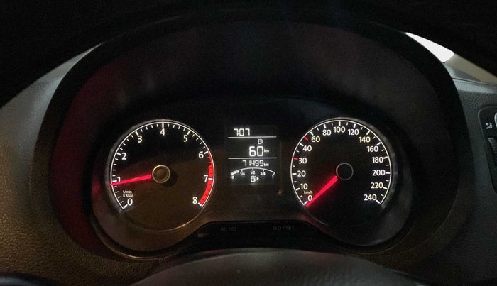 2016 Volkswagen Ameo HIGHLINE1.2L, Petrol, Manual, 71,485 km, Odometer Image