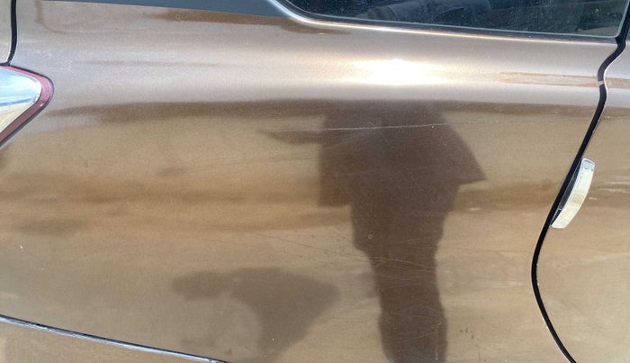 2018 Datsun Go Plus T, Petrol, Manual, 27,153 km, Right quarter panel - Minor scratches