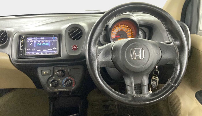 2016 Honda Brio E MT, Petrol, Manual, 23,919 km, Steering Wheel Close Up